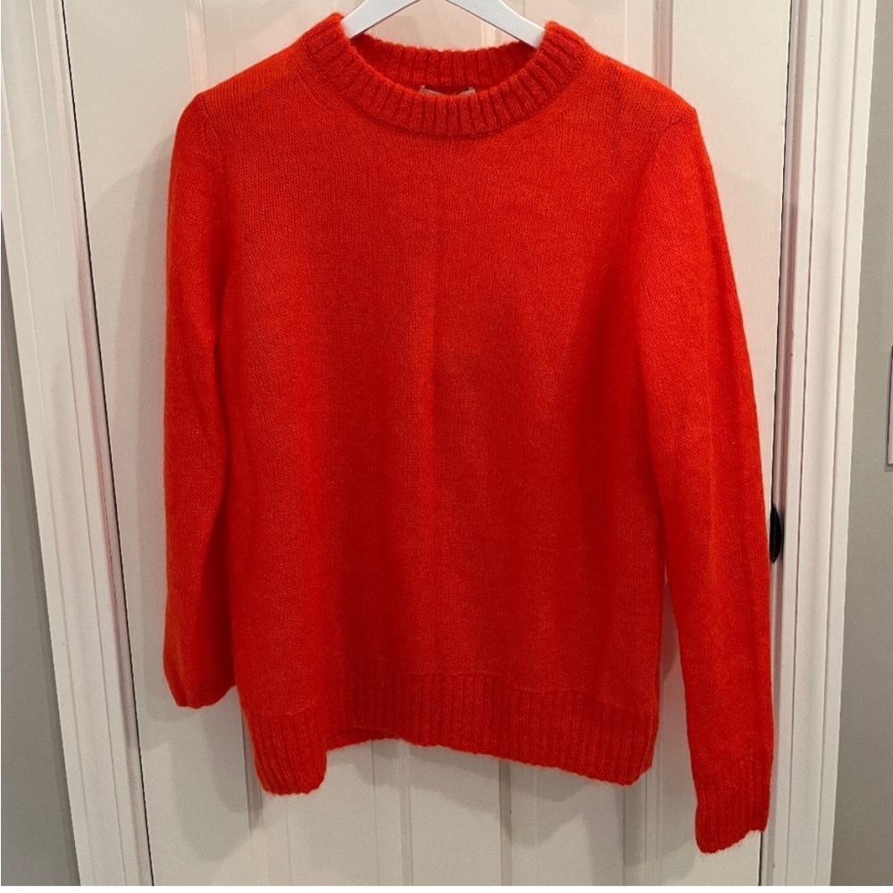 Red sweater!